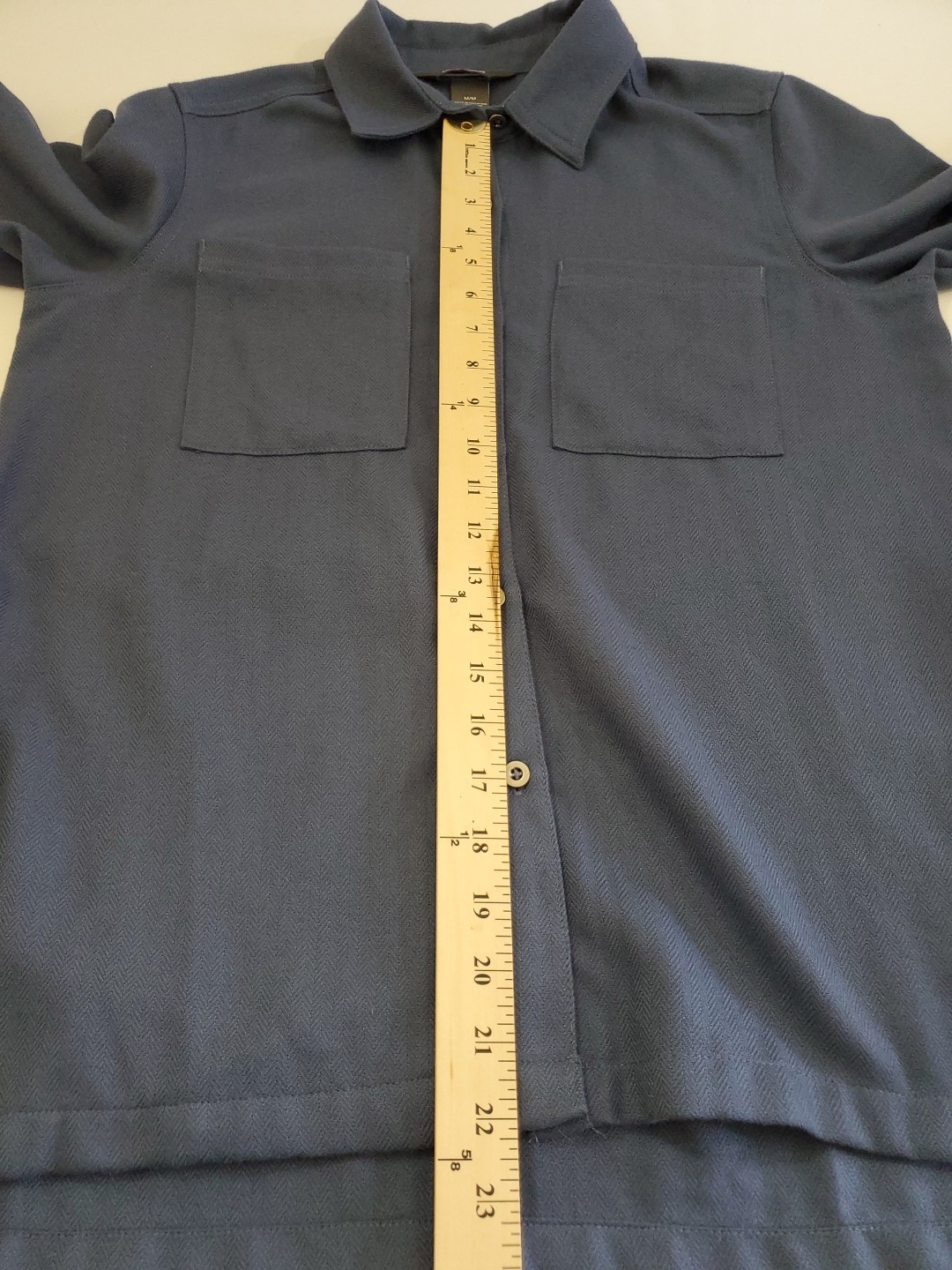 Outdoor Research Feedback Flannel Size Medium Blue Long Sleeve Button Down Shirt