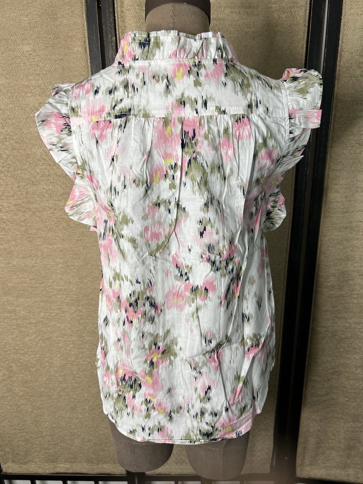 NWT Sundance Catalog Dylan Milla Flora Daze Top Ruffle Sleveless Size XS $158