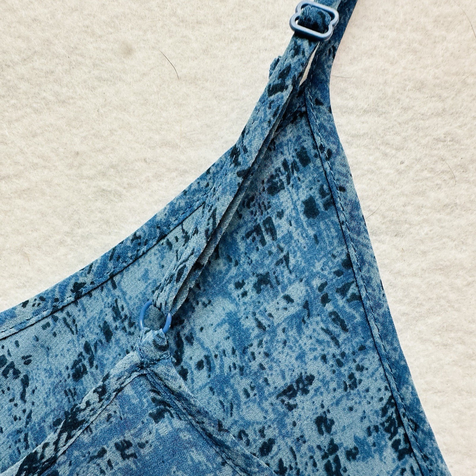 Cabi Blue Lightweight Spaghetti Strap Tank Top Size Medium Adjustable Strap