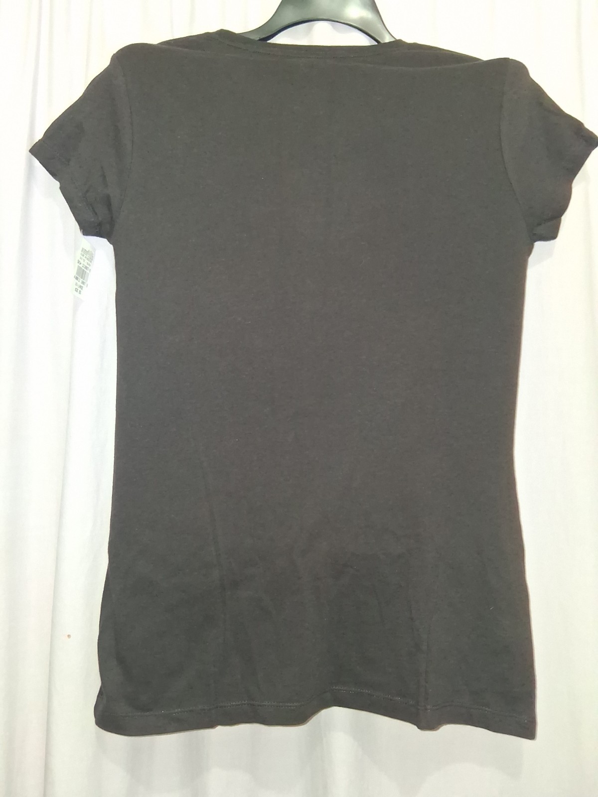Universal Studios Park Sequin Sparkle Fitted T-shirt Black XXL Junior Sizing