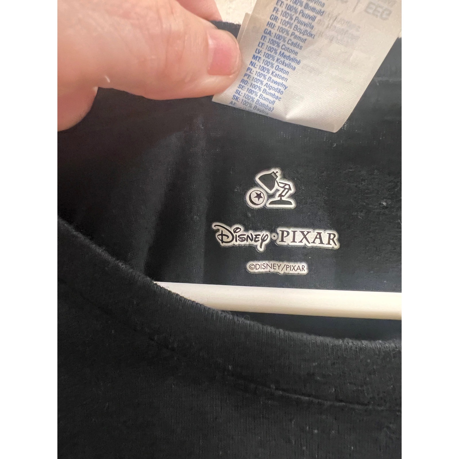 Disney Pixar Mrs Potato Head Black Graphic T-Shirt Toy Story Port & Company XXL