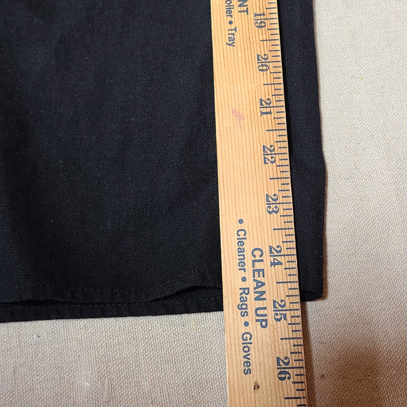 Leith Linen Blend Wide Leg Jumpsuit Cut Out Tie Back Contemporary Chic Size L