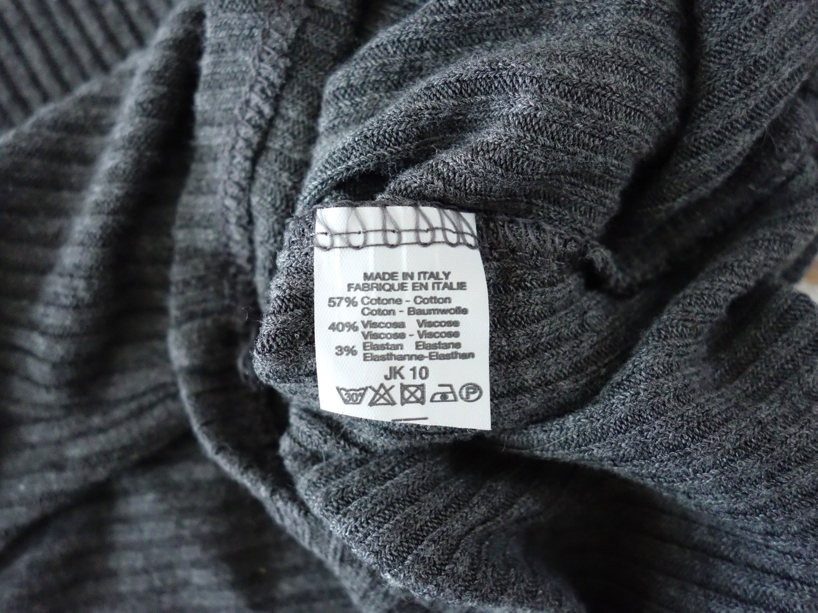 Brandy Melville Grey Ribbed Racerfront Cami Top OS Small