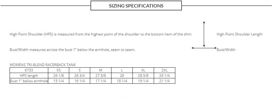 Women’s Raw Cut Tri Blend Tank Top| Gym | Workout | FREE SHIPPING!