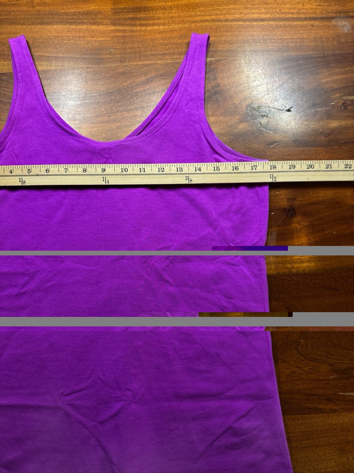J.Jill Petites Perfect Reversible V Or Scoop Neck Tank Womens Magenta Pink Sz LP
