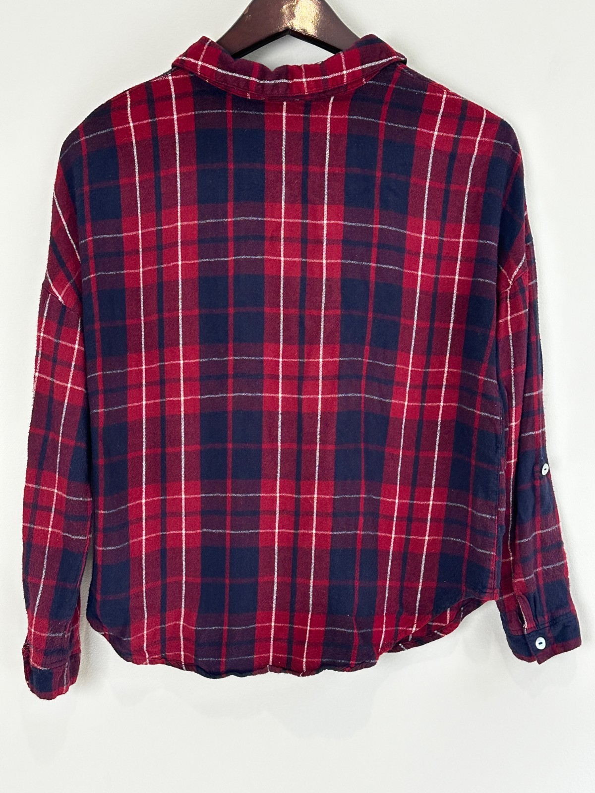 Vintage Y2K Charlotte Russe Women’s Plaid Flannel Medium Indiesleeze 90s Grunge