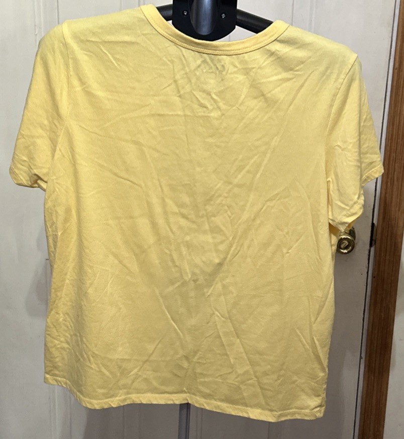 Hybrid Apparel Coors Banquet Beer T-Shirt Yellow, Size XL