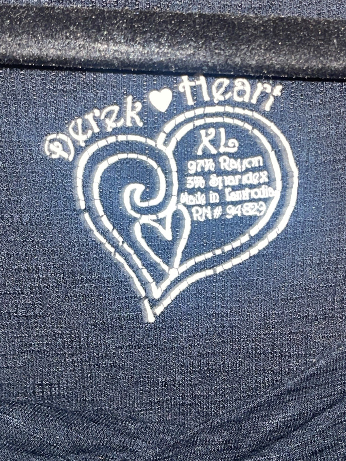 Derek Heart Women’s Black Scoop Neck Short Sleeve Knit Stretchy T-Shirt Size XL