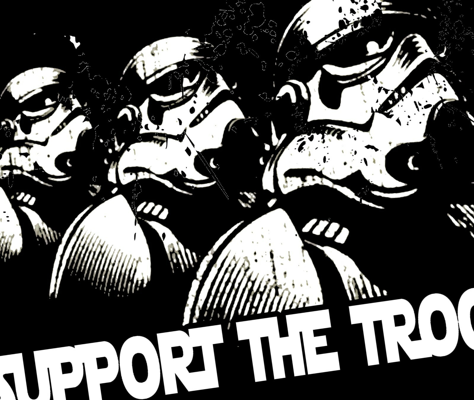 Support The Troops T-Shirt Star Wars Shirt Storm Trooper Shirt Military Shirt