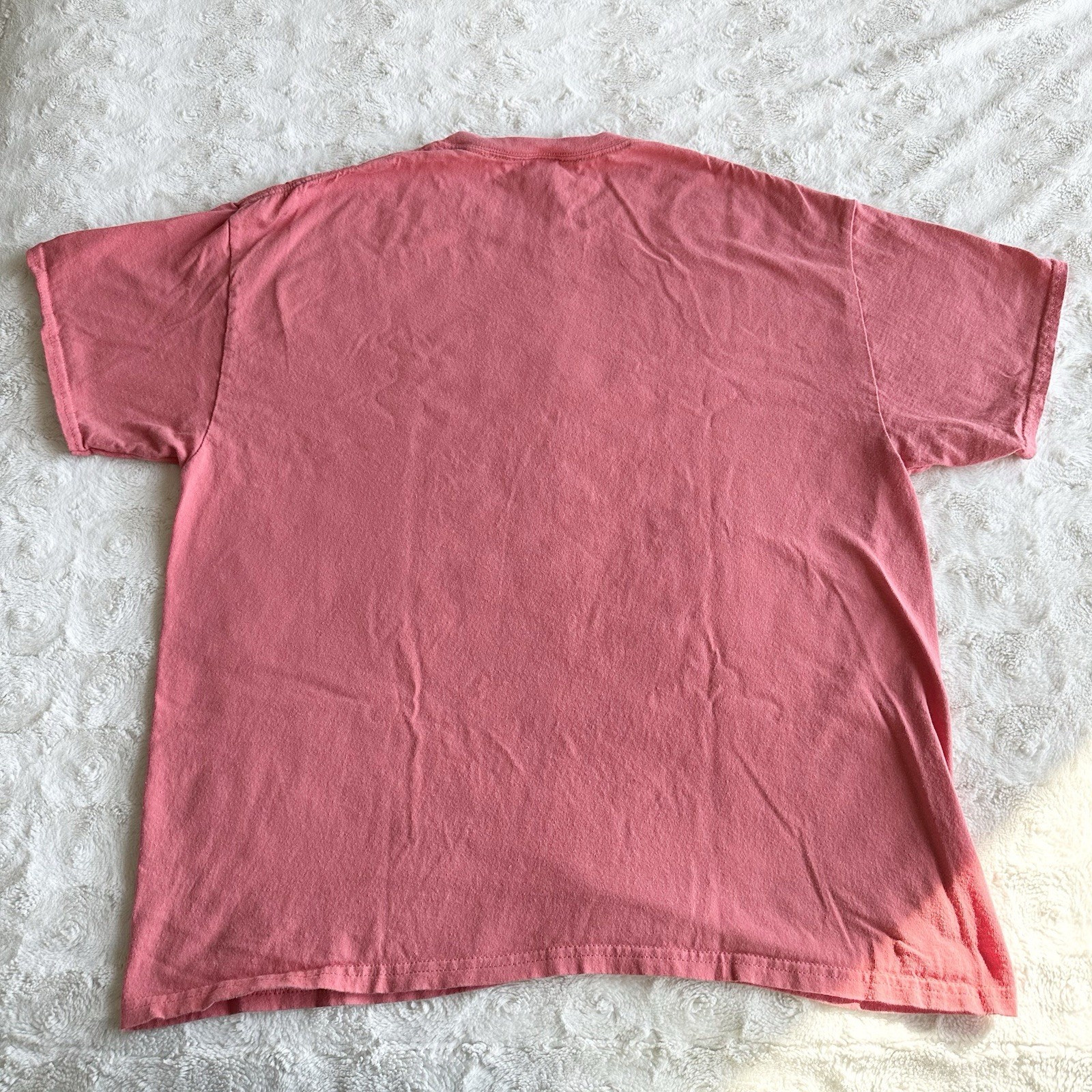 Vintage K Coast Surf Shop Shirt Tee Womens XL Pink Ocean City Maryland Beach Y2K