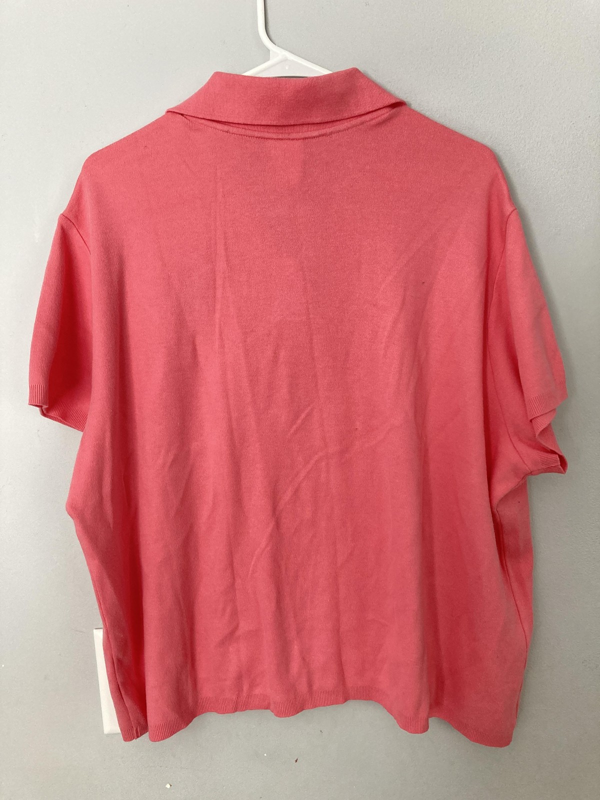 Vintage Disney Store Polo Shirt Women XXL Rose Eeyore Embroidered Cotton NWT