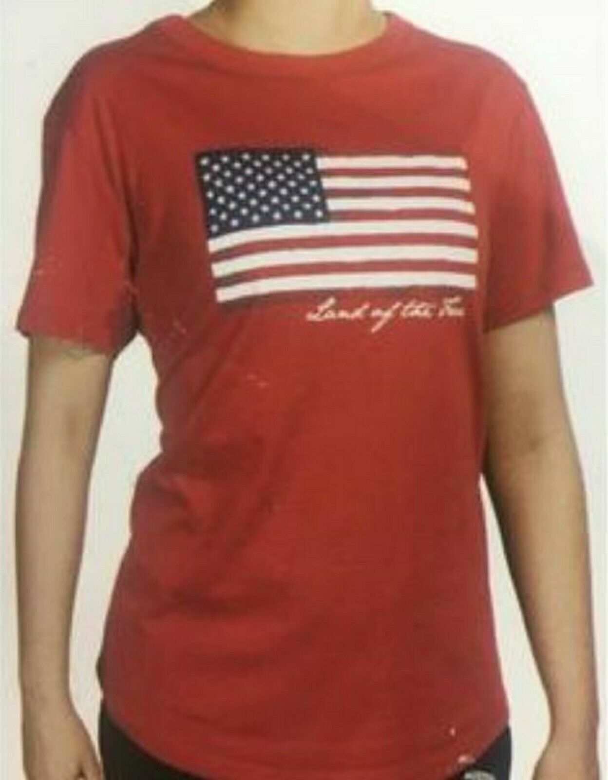 Galt Ladies American Flag USA Tee T-Shirt