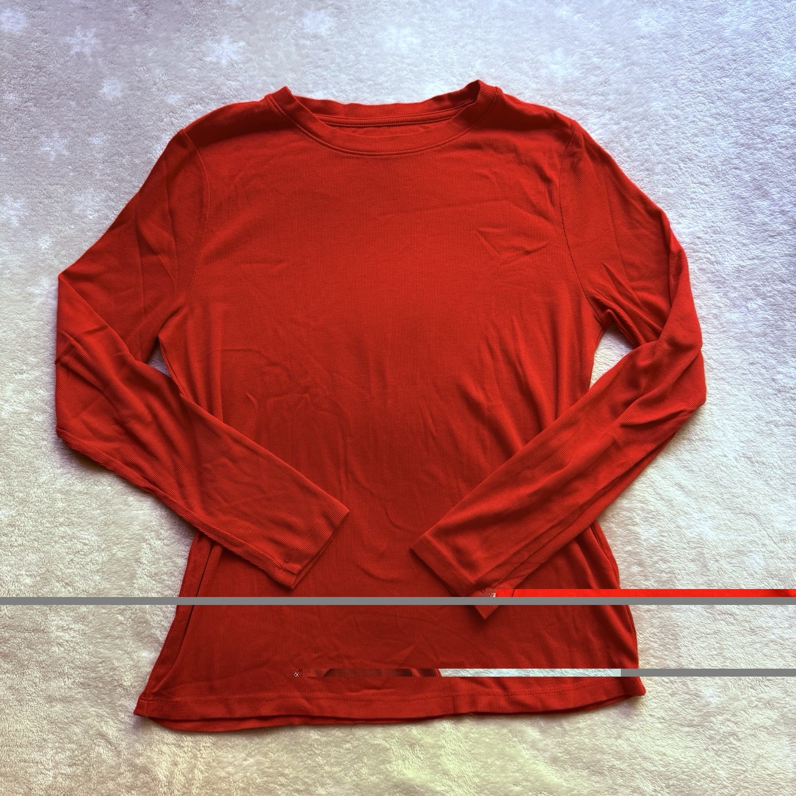 A New Day red long sleeve top / In great condition! Size L