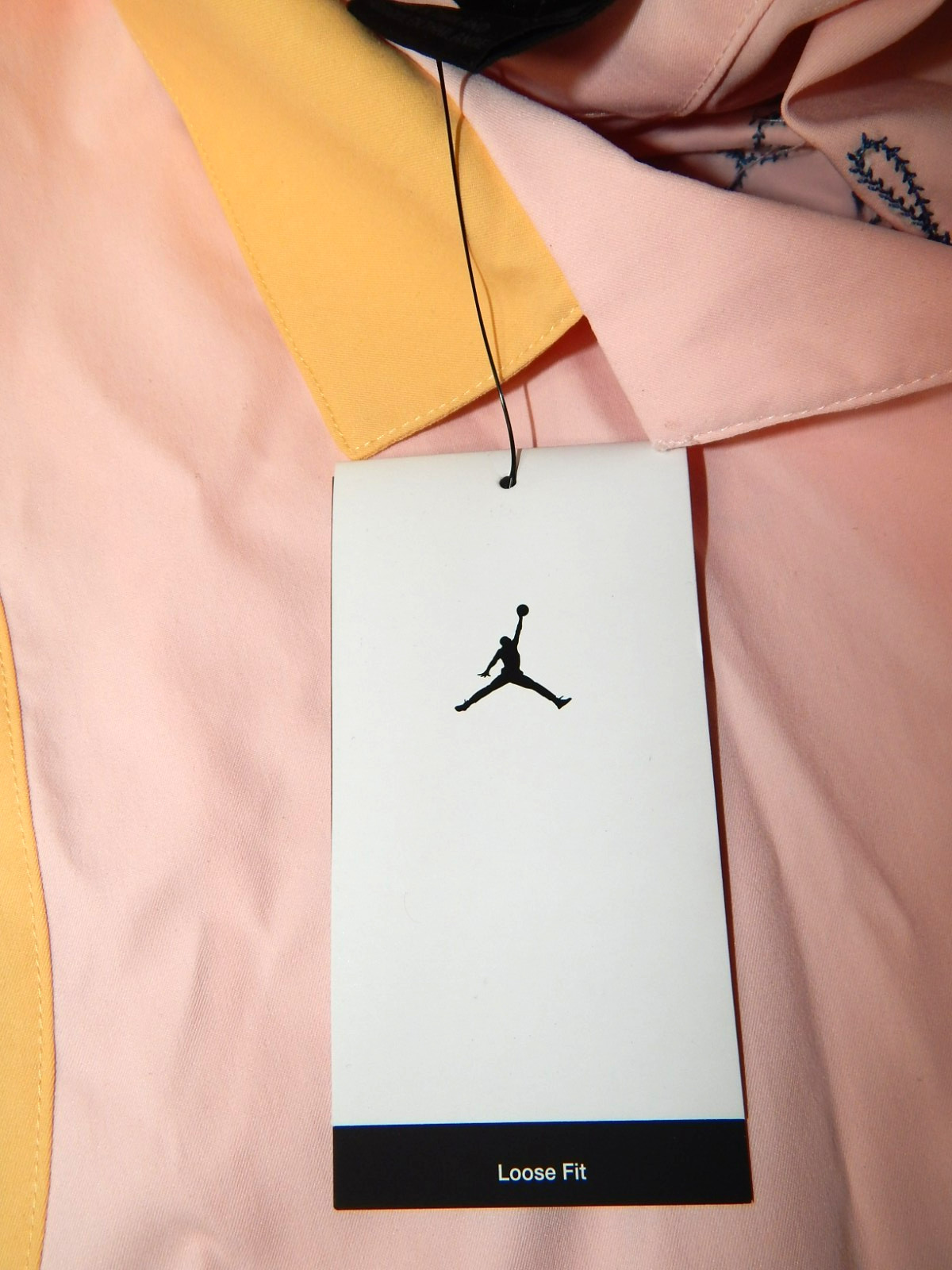 NWT Air Jordan Shirt Women’s S Pink Jumpman FLIGHT CLUB MJ Stitch Bowling