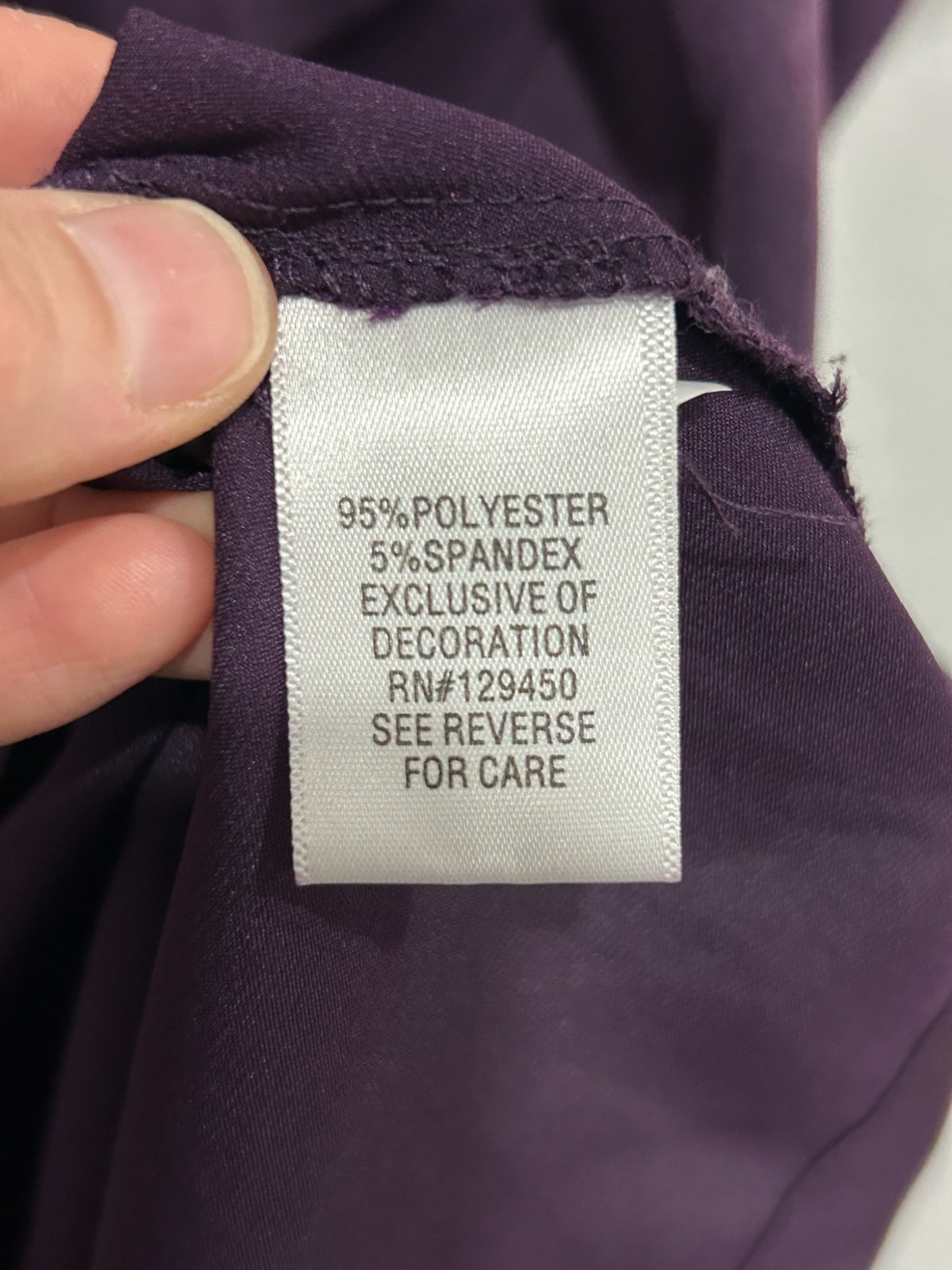 Apt. 9 Women’s Purple Studded Shoulder Back Zipper Blouse Size XL Boho Glam