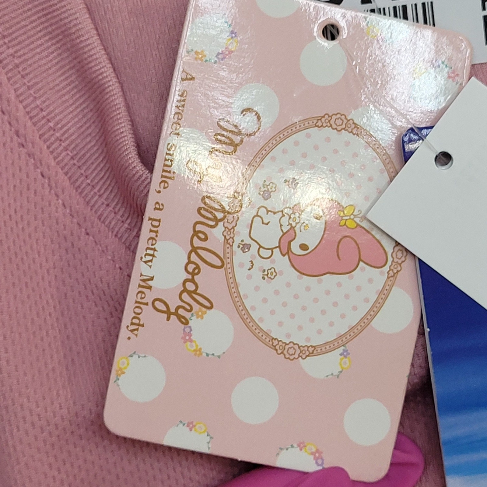 Sanrio My-Melody Shirt Womens XL 21×27 Pink Arch-Spellout