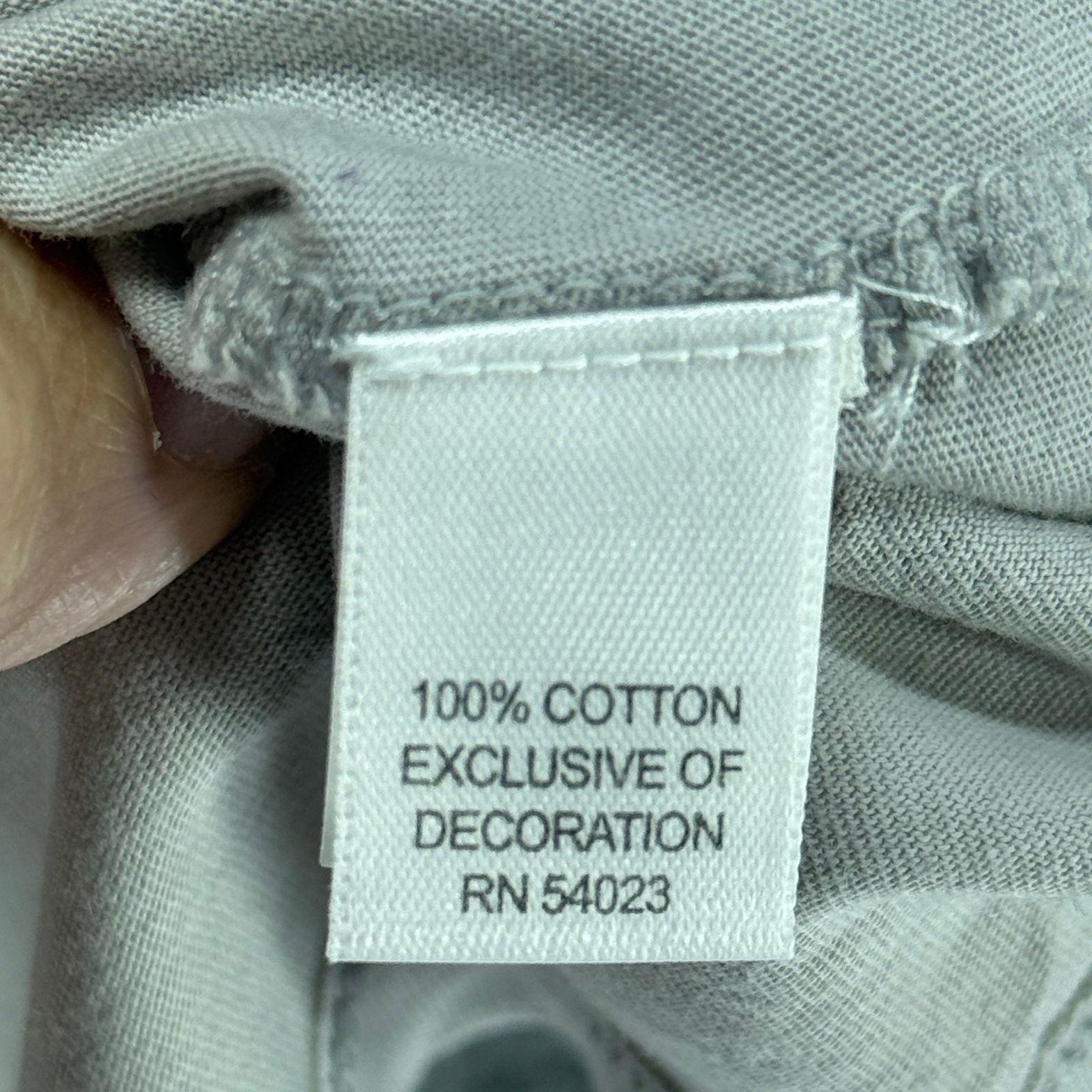 Banana Republic Matilda Flower Applique Tee Womens XS Gray Yellow V Neck Cotton