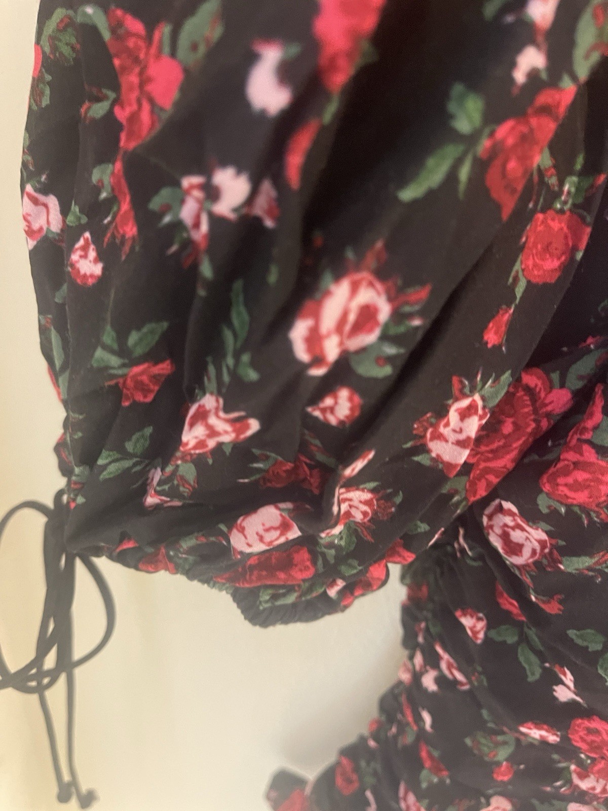 For Love & Lemons Womens Floral Bodice Corset Top Size Small Boho Y2K Retro
