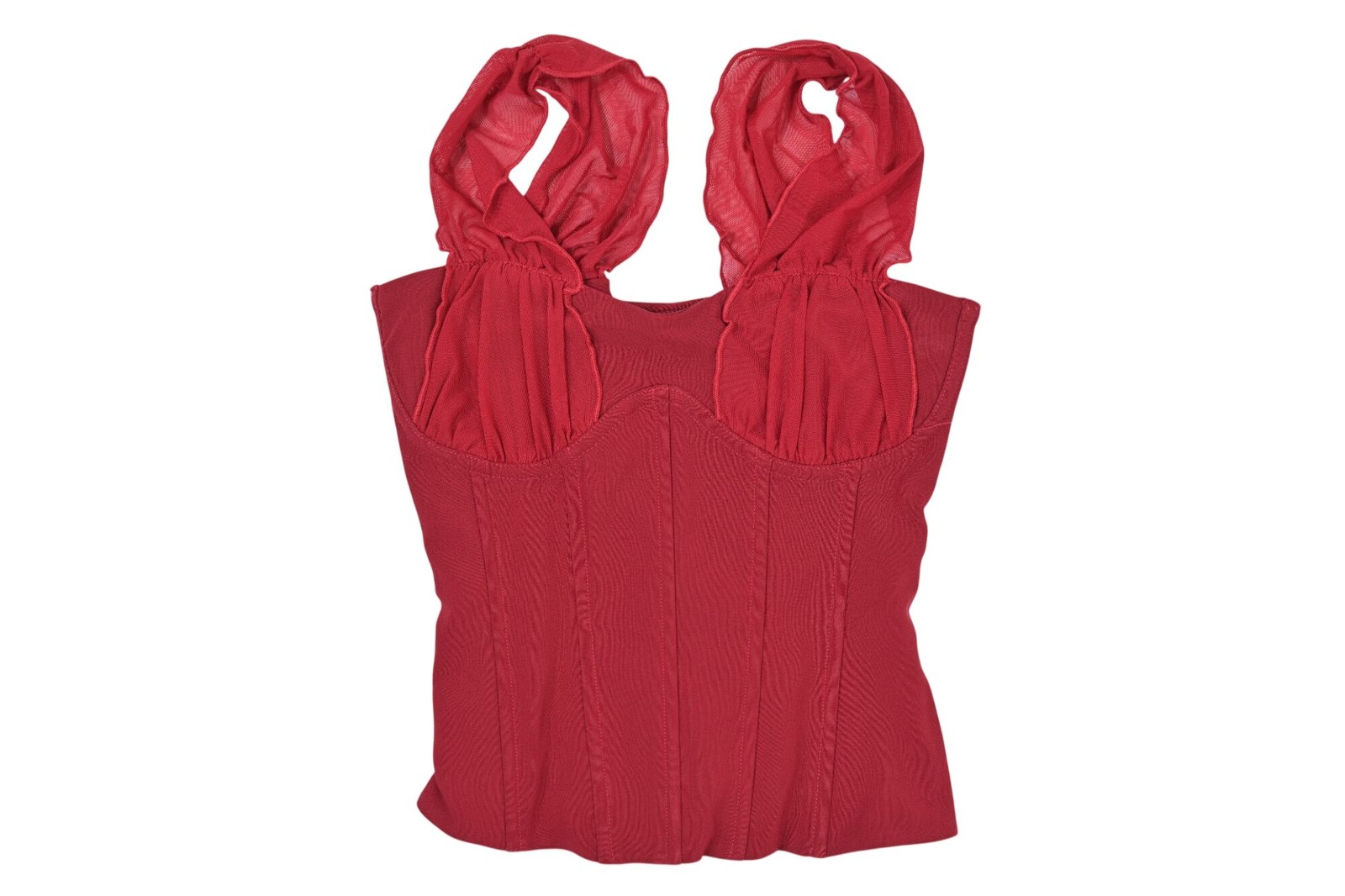 Outcast Amaya Top in Deep Red