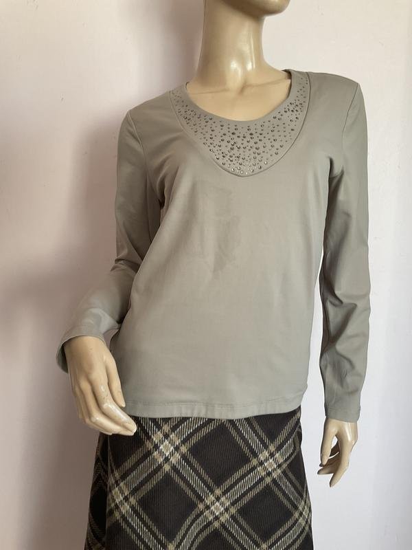 Women Betty Barclay shirt grey viscose 40/L/48
