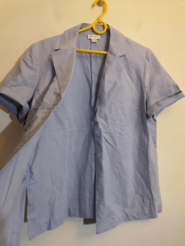 Women Peter Hahn shirt grey cotton XXL