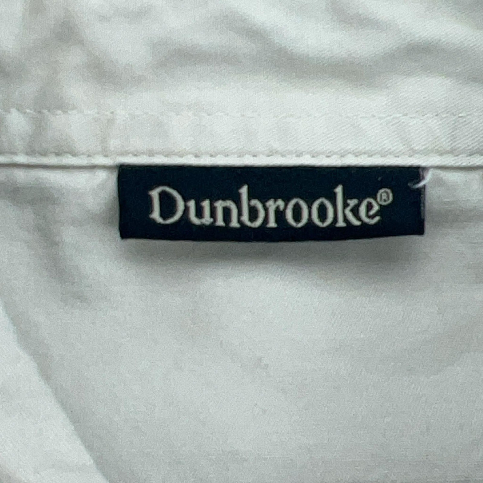Dunbrooke Womens XL Beige Khaki 100% Cotton 3/4 Sleeve Button Up Shirt Top