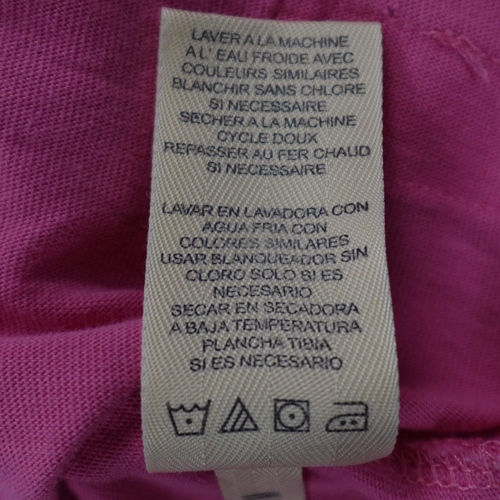 Life Is Good Shirt Women Medium Glass Half Full Pink Crew Short Sleeve Ladies