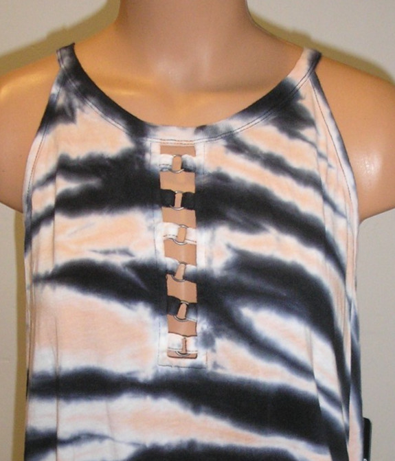 Torrid Love Sick O-Ring Tie Dye Top, Sz 1 / 1X 14-16 NEW NWT