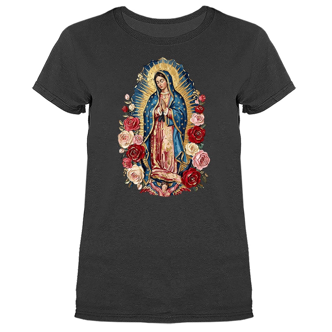 Our Lady Virgin Of Guadalupe Virgin Maria Catholic Religious T-shirt