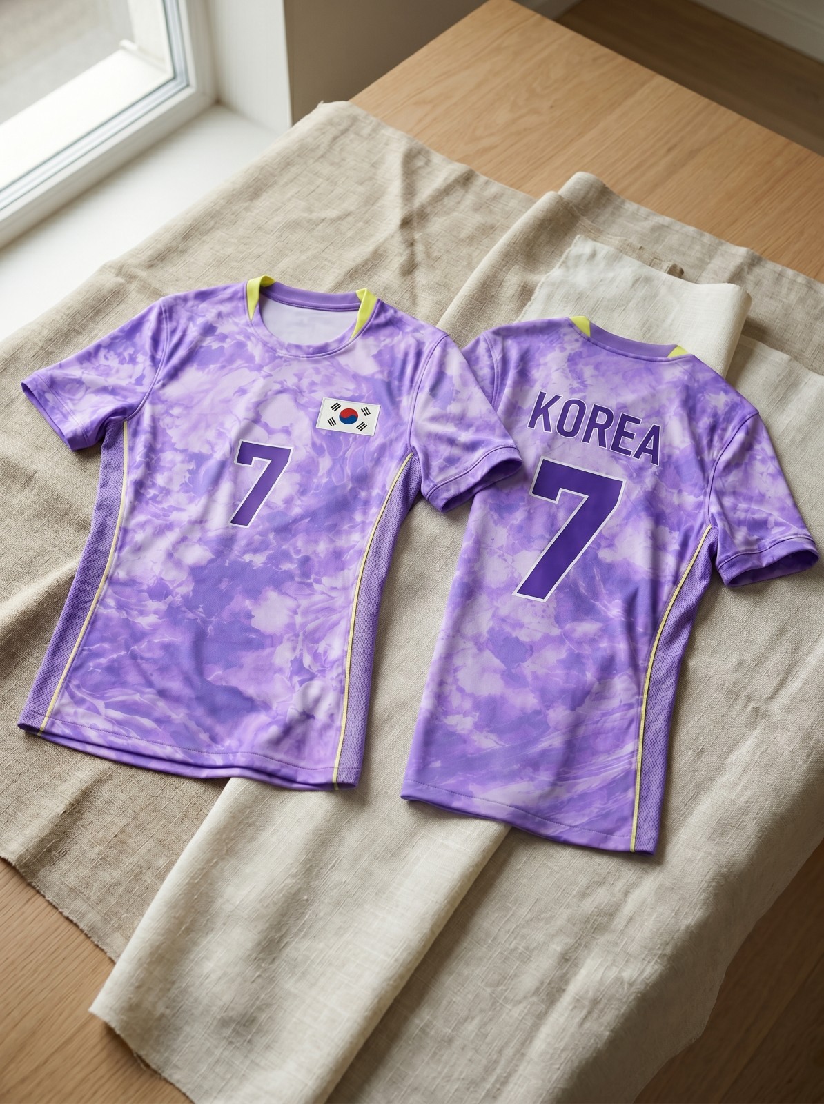 Custom Korean Soccer Team Jersey, South Korea Flag Football Jerseys