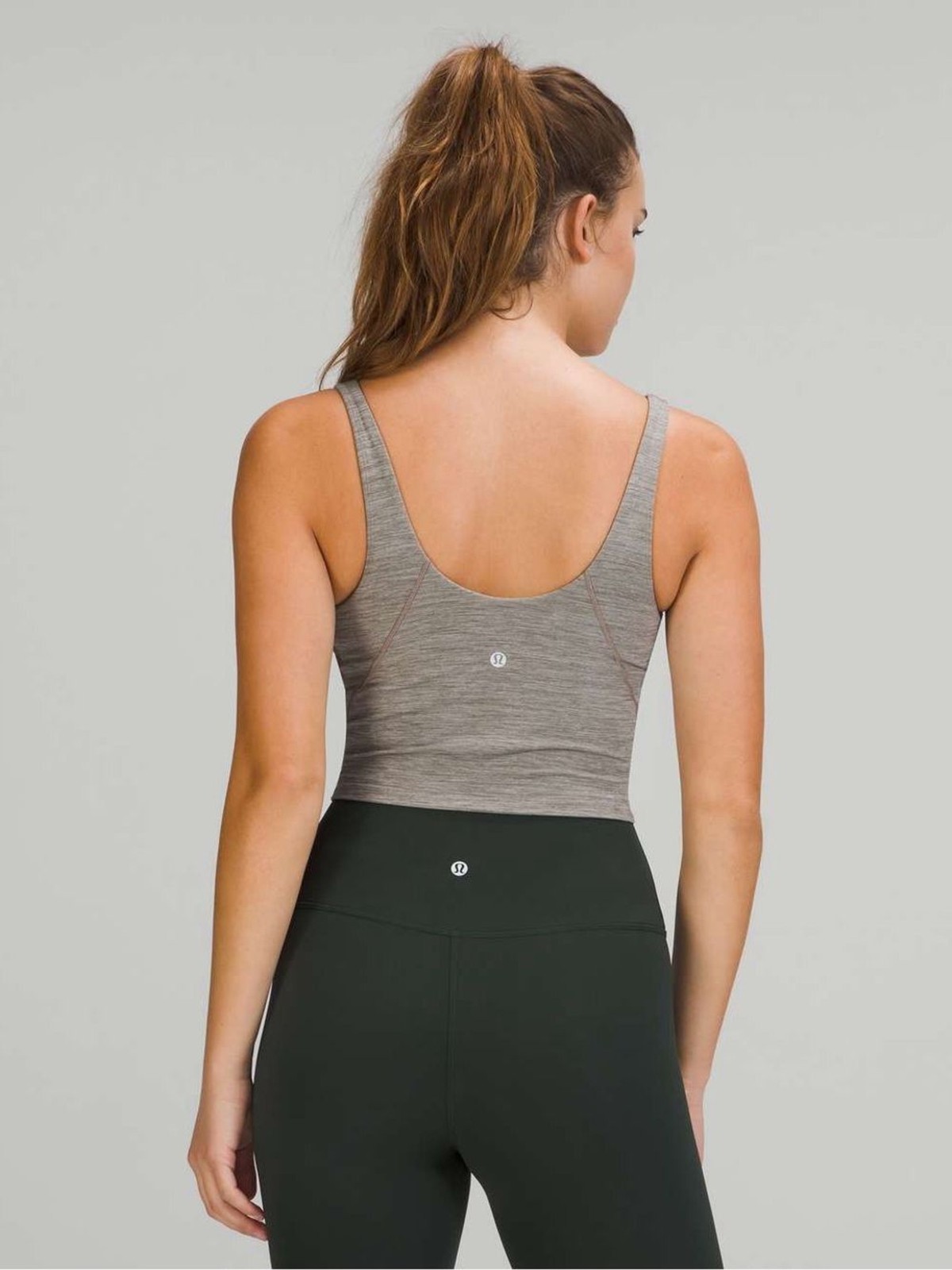 lululemon Align Tank Top Heathered Rover