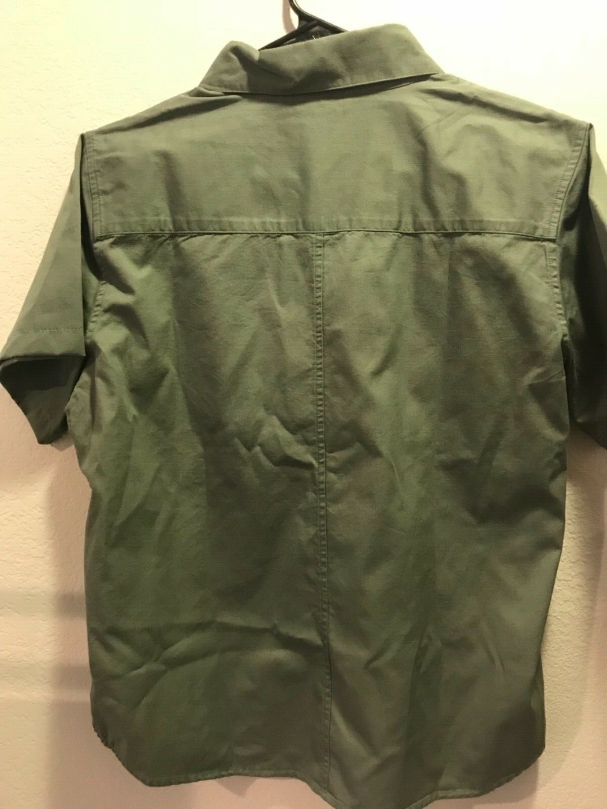 Boeing Aircraft integration Center Women’s button up Work Dress shirt Sz M