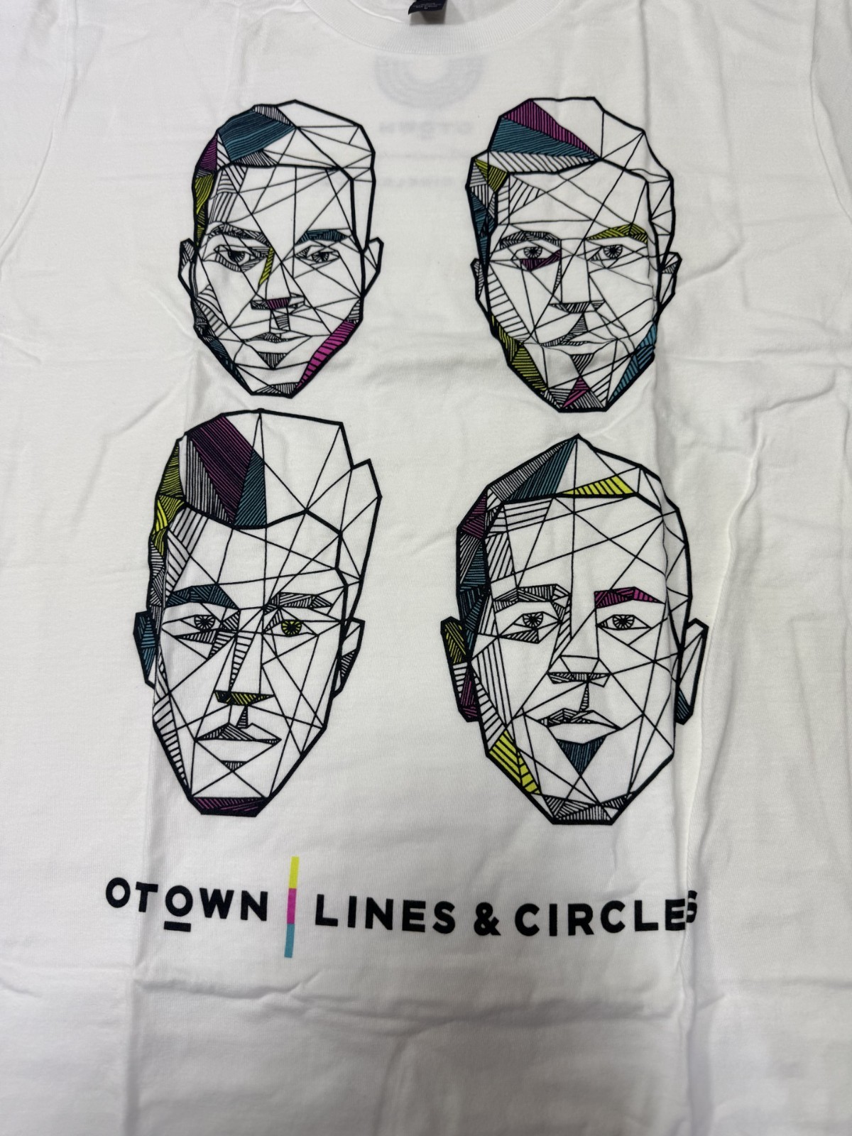 OTOWN O’TOWN LINES & CIRCLES TOUR T-SHIRT ORIGINAL OFFICIAL MERCHANDISE NEW!!!
