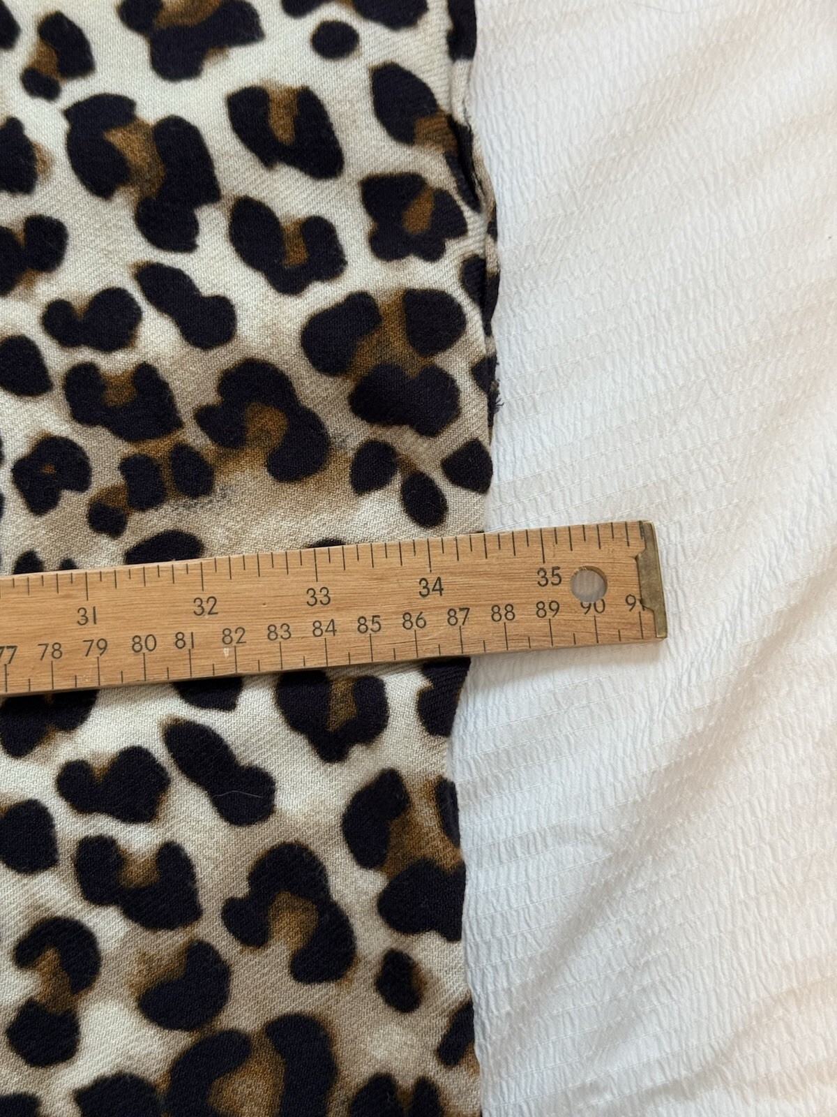 Chico’s Women’s One Size Leopard Print Fusion Ruana Poncho Lightweight Kimono