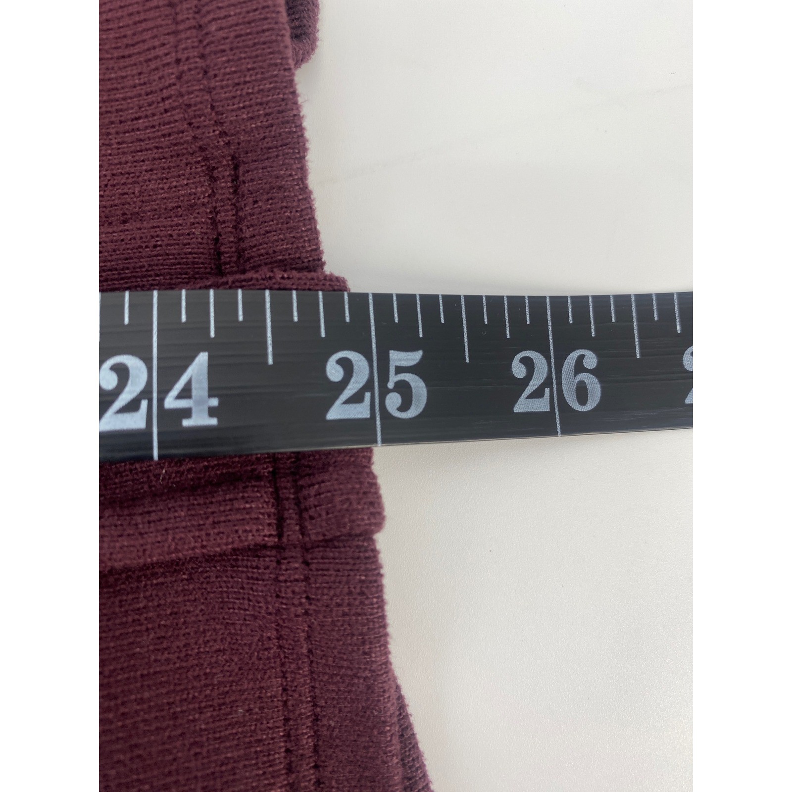 Angels Forever Young Button Down M Burgundy Knit Long Sleeve Pockets Excellent