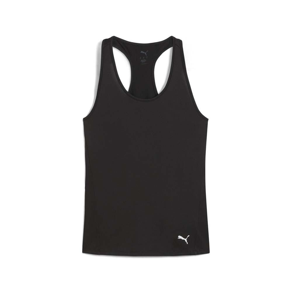 PUMA Train All Day Essentials Racerback Crew Neck Athletic Tank Top Womens Size