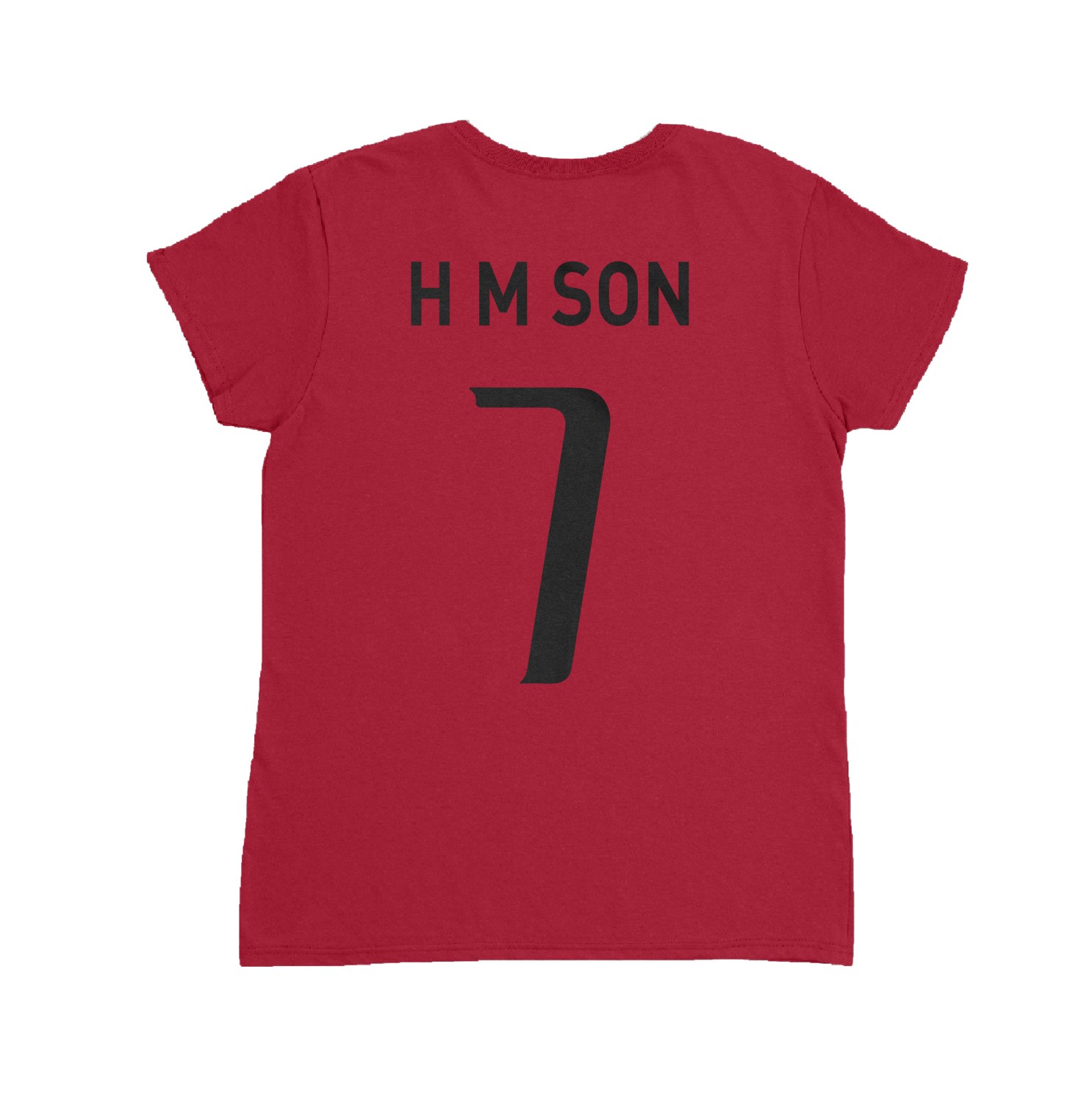 South Korea 7 Tribute 2026 Son Graphic 2 Sided Ladies’ Crewneck T-Shirt