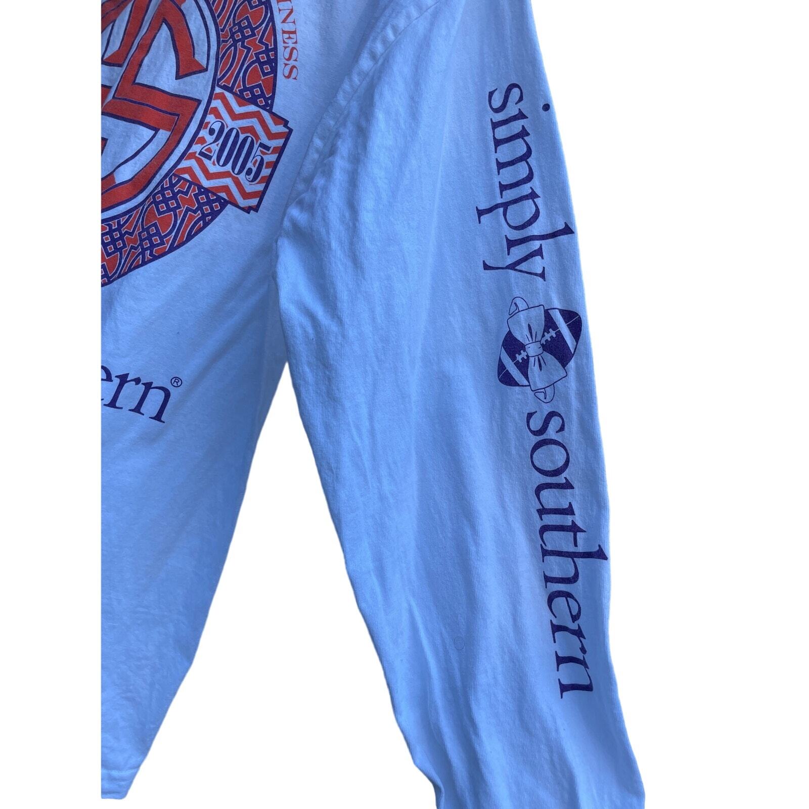 Simply Southern Clemson Special Edition Game Day 2005 Long Sleeve XL Shirt