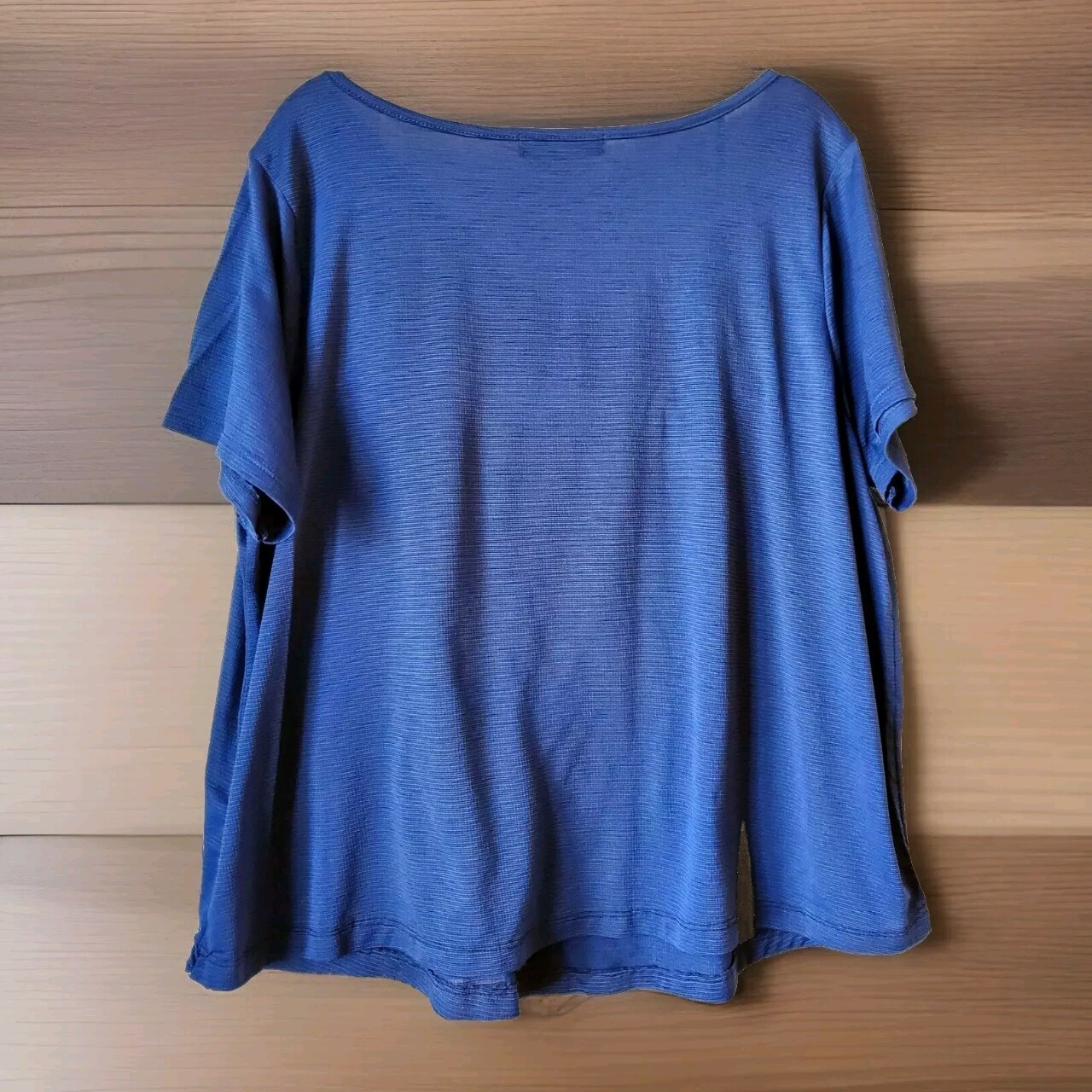 Inner Circle Blue Cutout Top