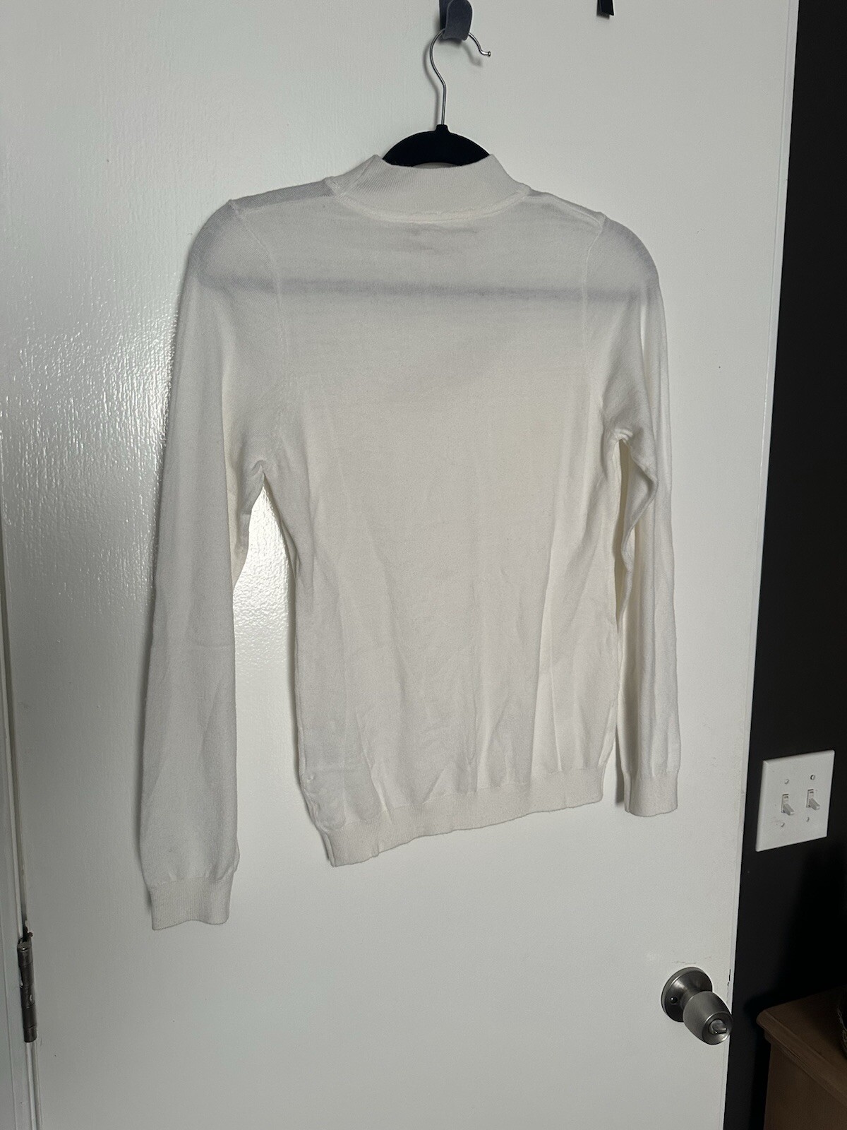 Revolve One Grey Day Raven Long Sleeve With Cut Out White Size Small
