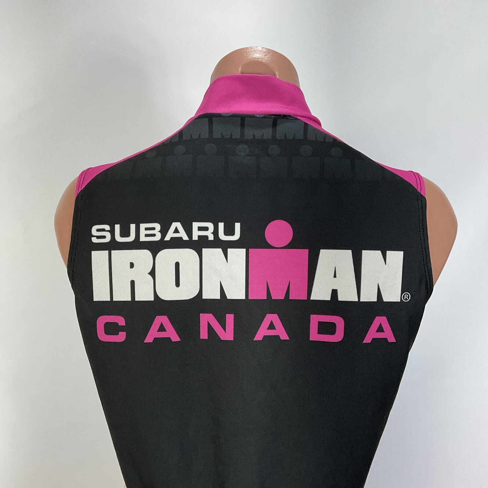 Sugoi Women’s Sleeveless Cycling Jersey Subaru Ironman Canada Sport Size S