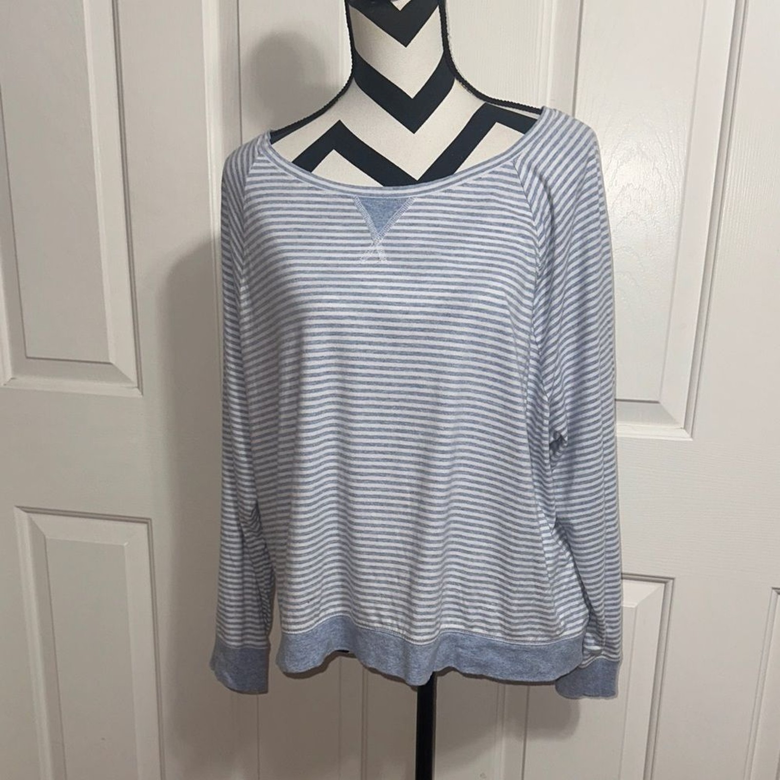 Haven Well Within Striped Blue Women’s Top