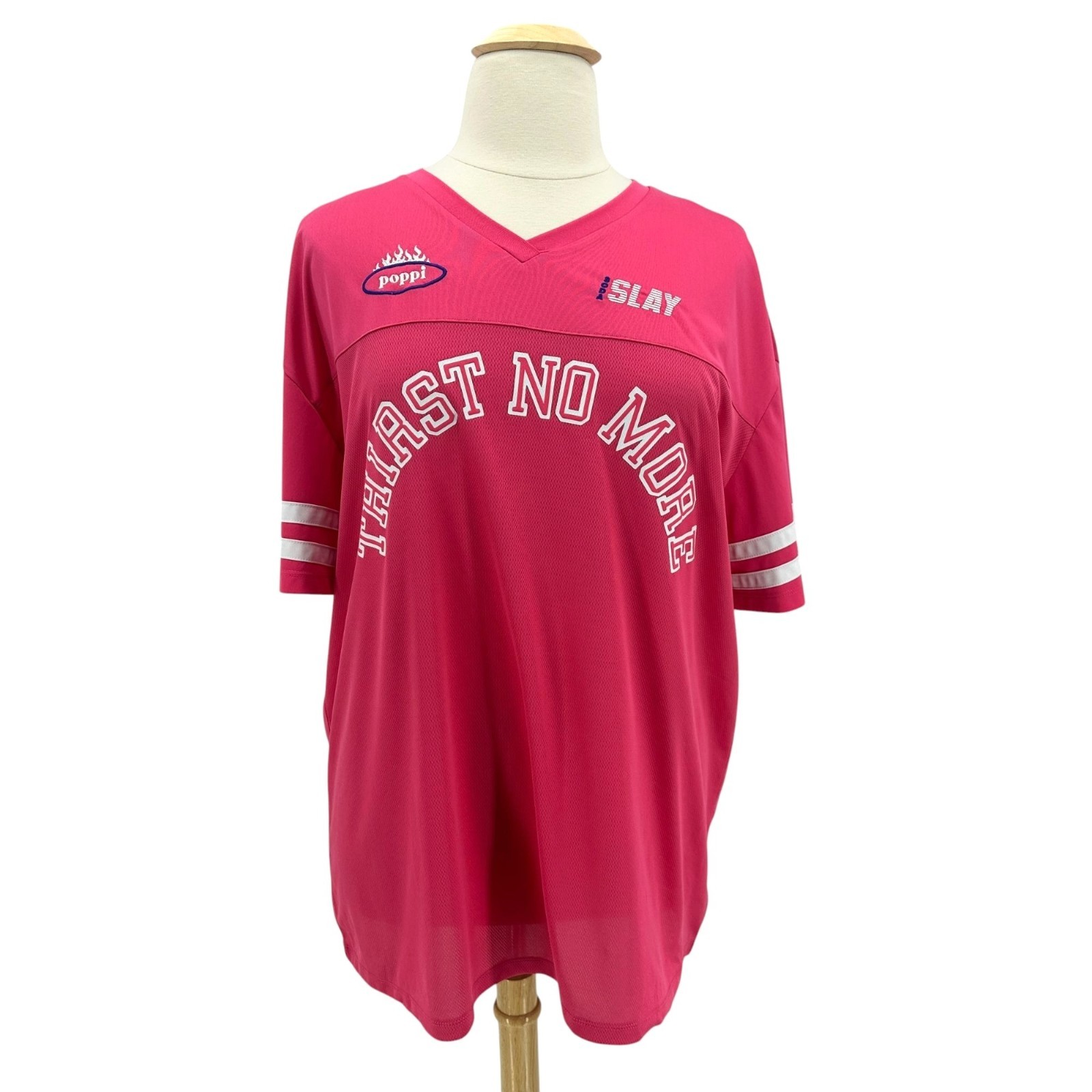 Poppi X Target Womens XL Football Jersey Thirst No More Soda Slay Pink No. 25