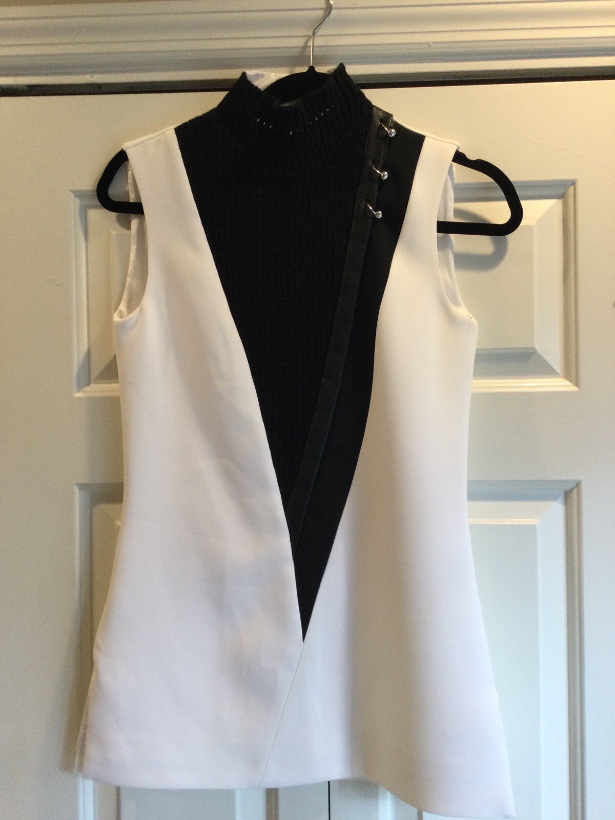 NWT Thierry Mugler White Top Size 34/Xs Retail 1190.00