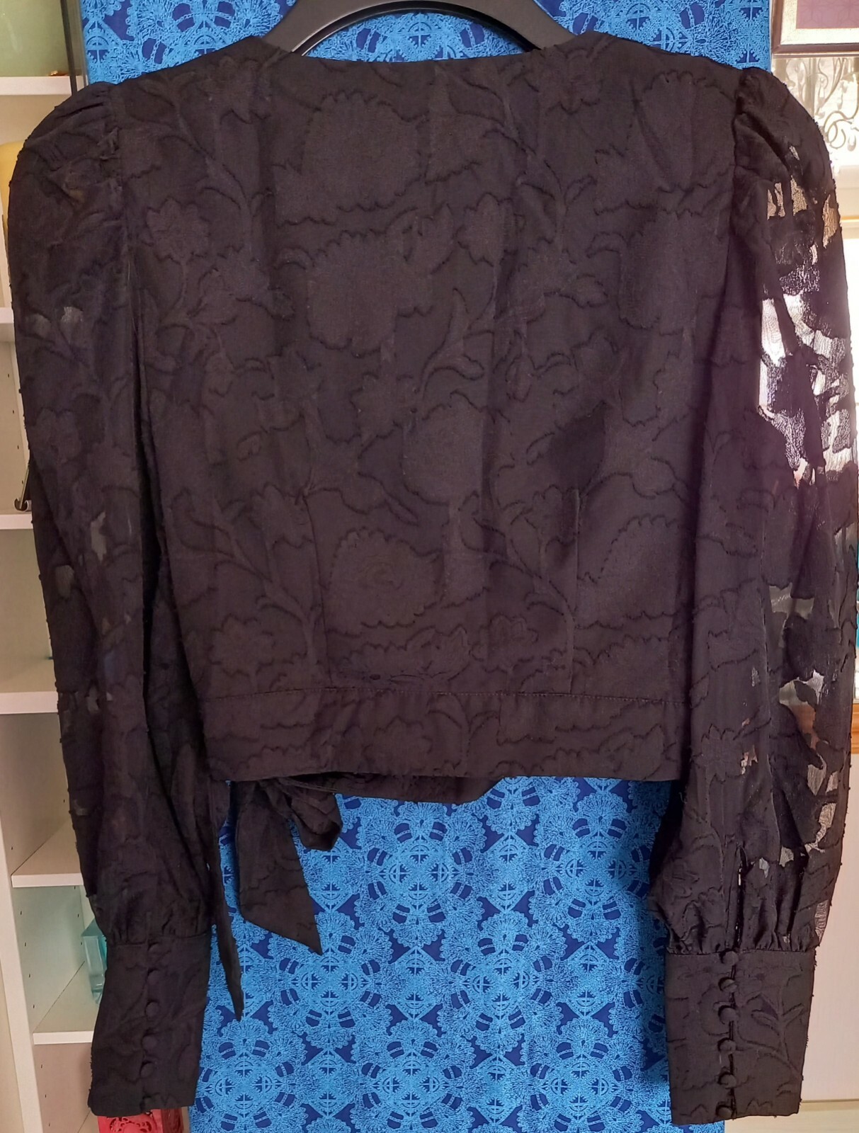 Very x Michelle Keegan Floral Ruched Wrap V-Neck Top (Multiple Sizes Available)