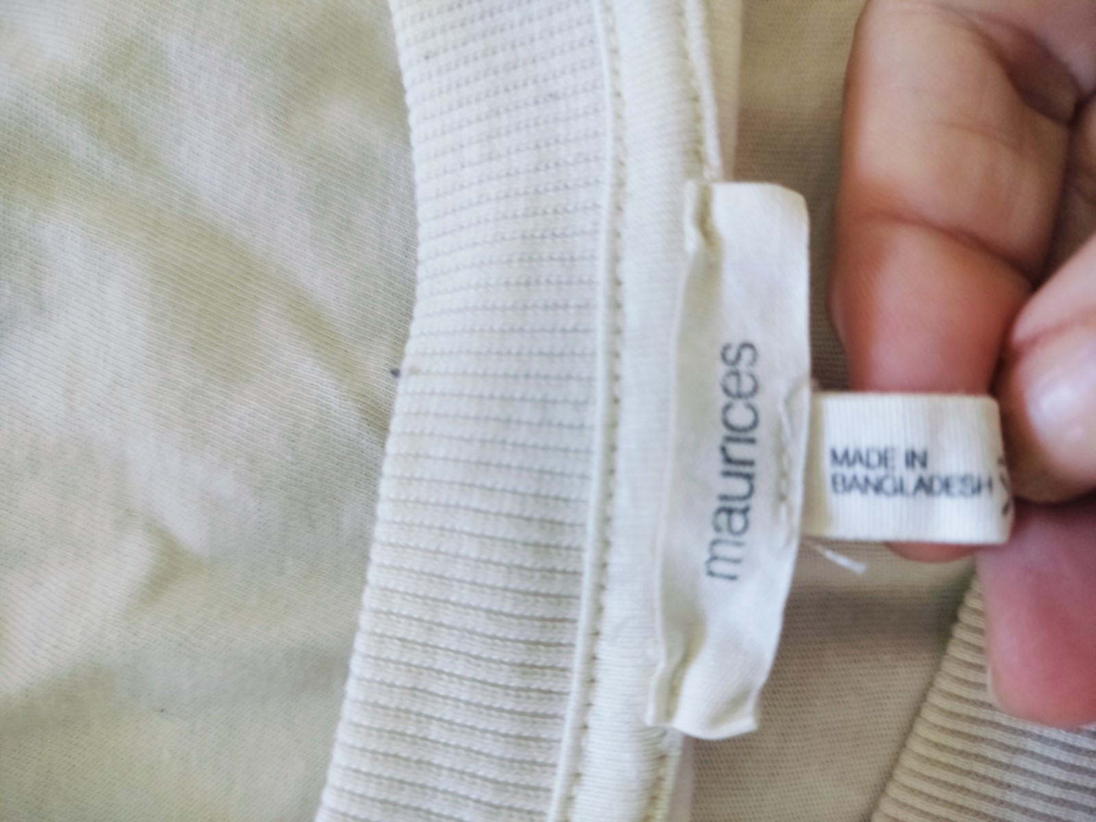 Maurices Farmhouse Graphic T-Shirt | “Support Your Local Farmers” Off-White Tee