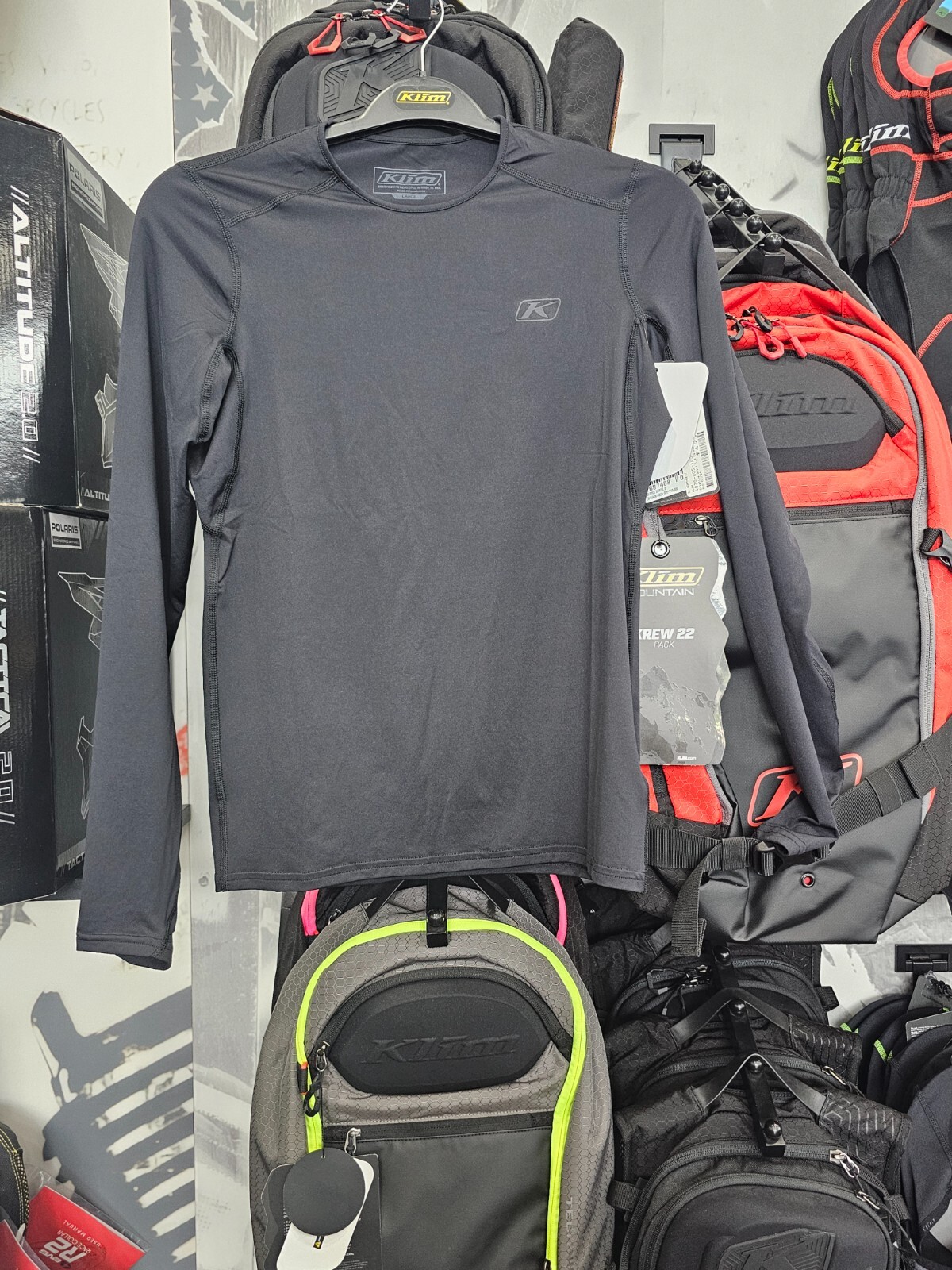 NEW Klim Women’s Solstice Shirt 1.0 XL Black # 4020-005-150-000