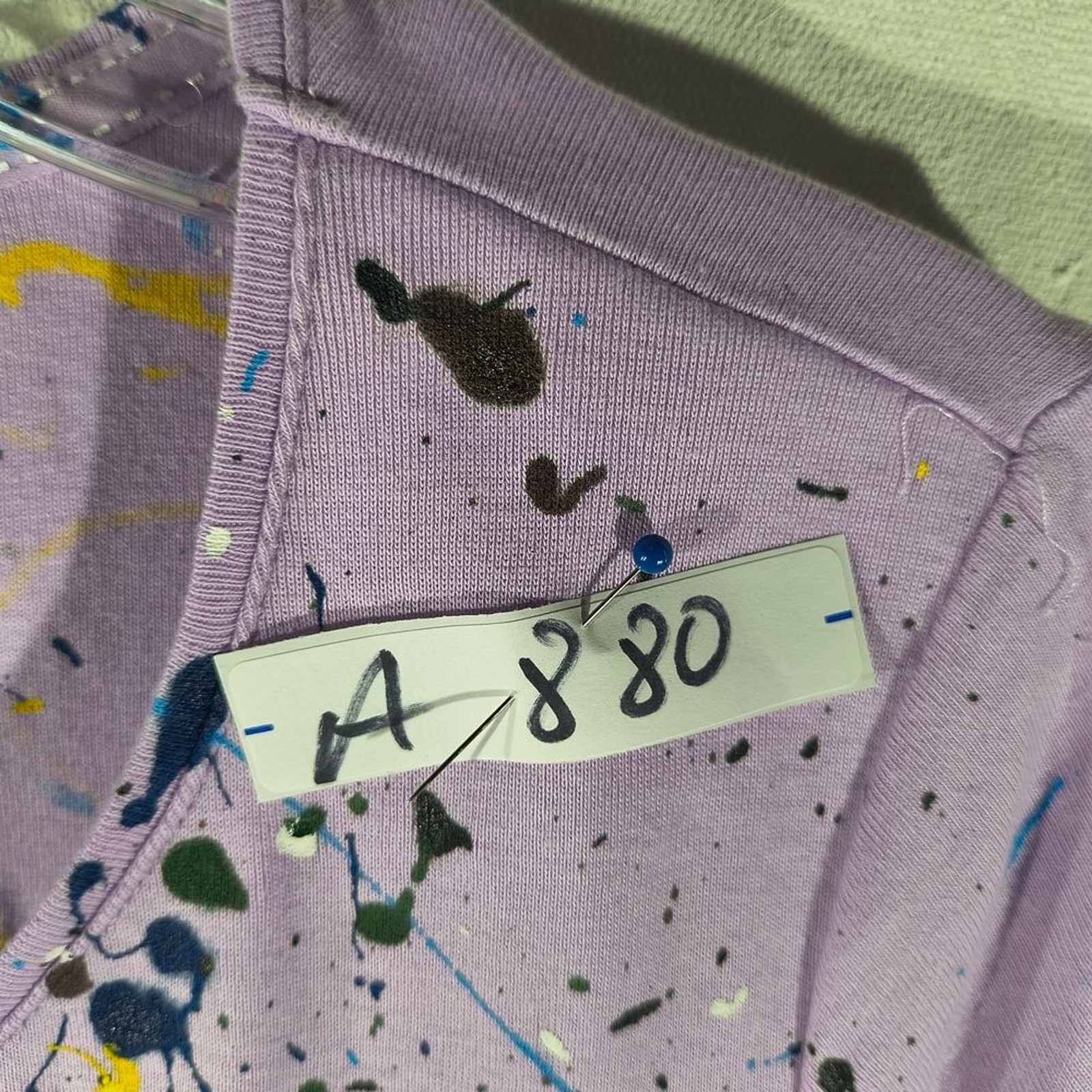 Timothy Designs 880 Women’s Lavender Size LT T-SHIRT W/Unique Street Wear Art