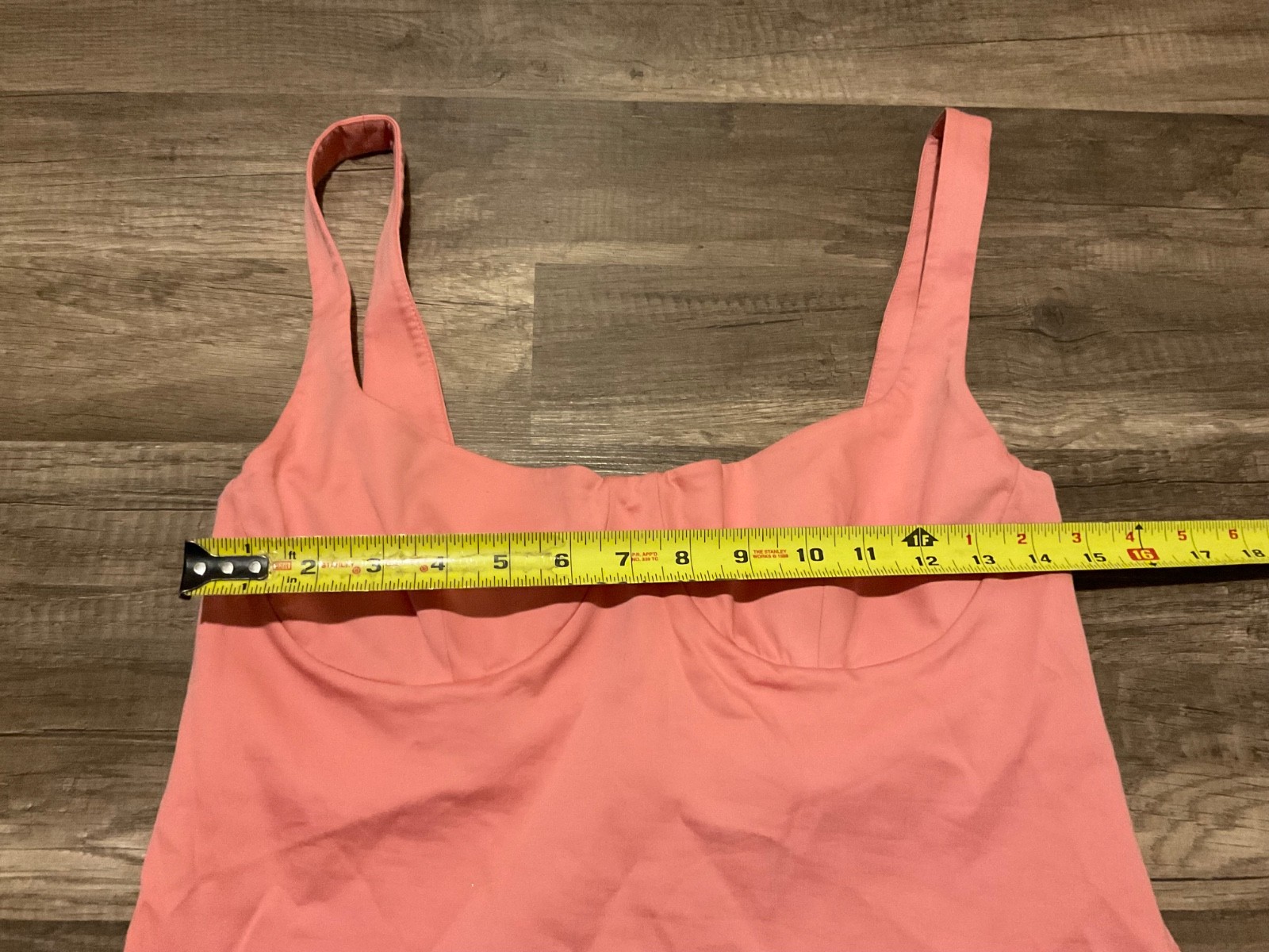 SIR. THE LABEL BUSTIER GIACOMO SLEEVESS BODICE TANK TOP ( SIZE 3 ) PINK