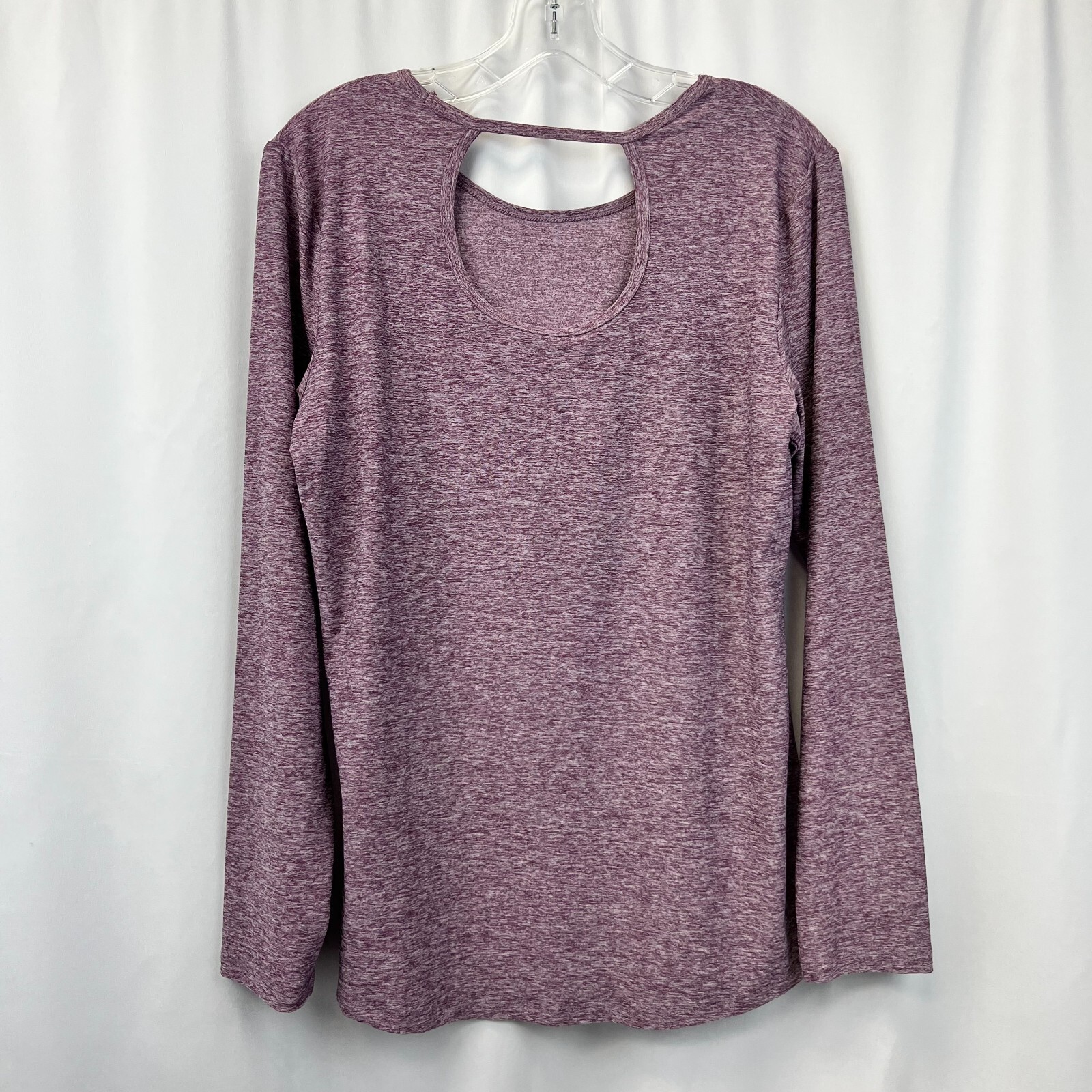 Marika Womens Multicolor Round Neck Long Sleeve Pullover T-Shirt Size Large